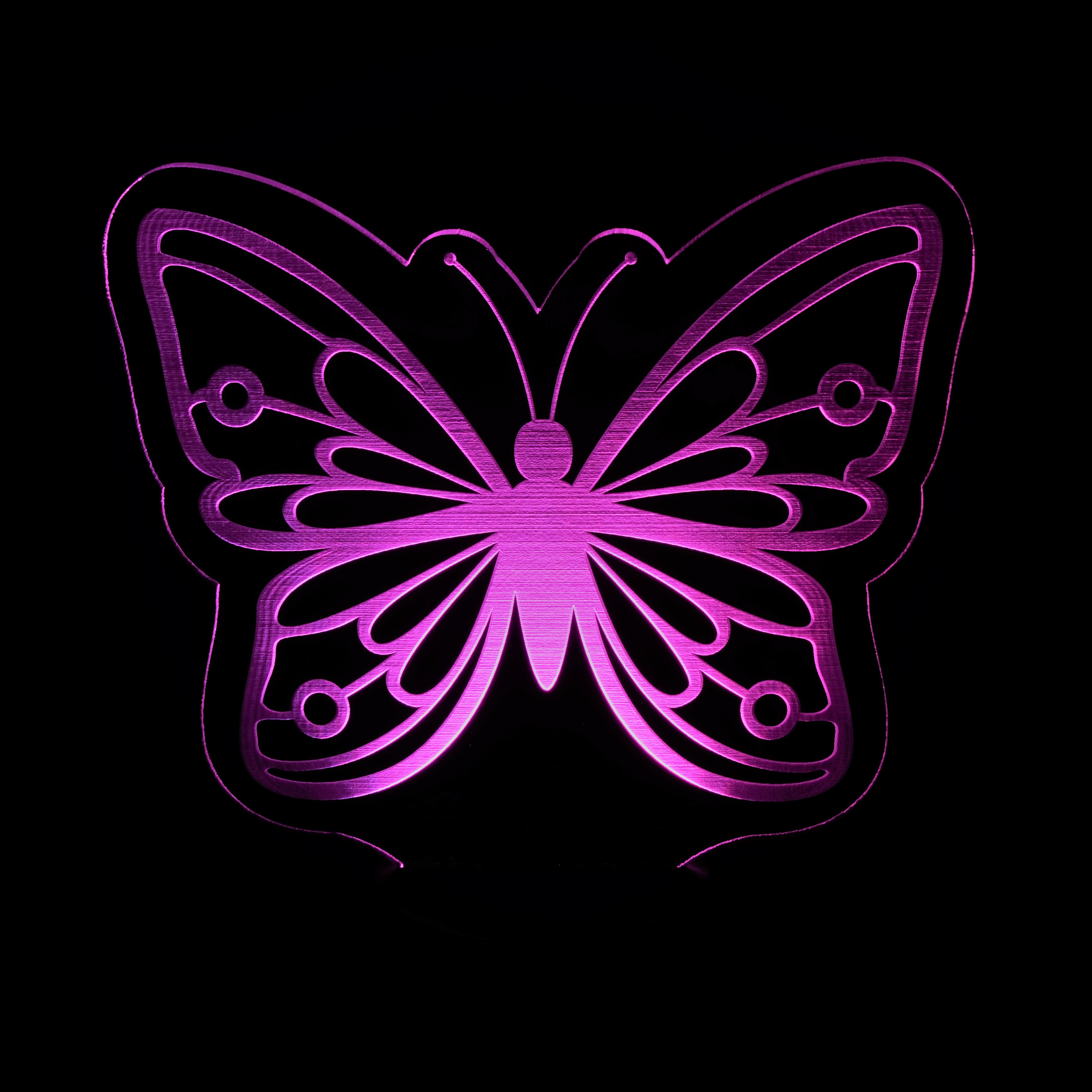 Pink Butterfly Nightlight