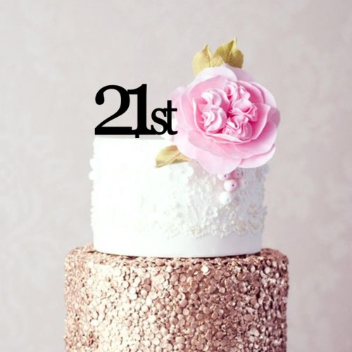 Quick Creations Cake Topper - 21st