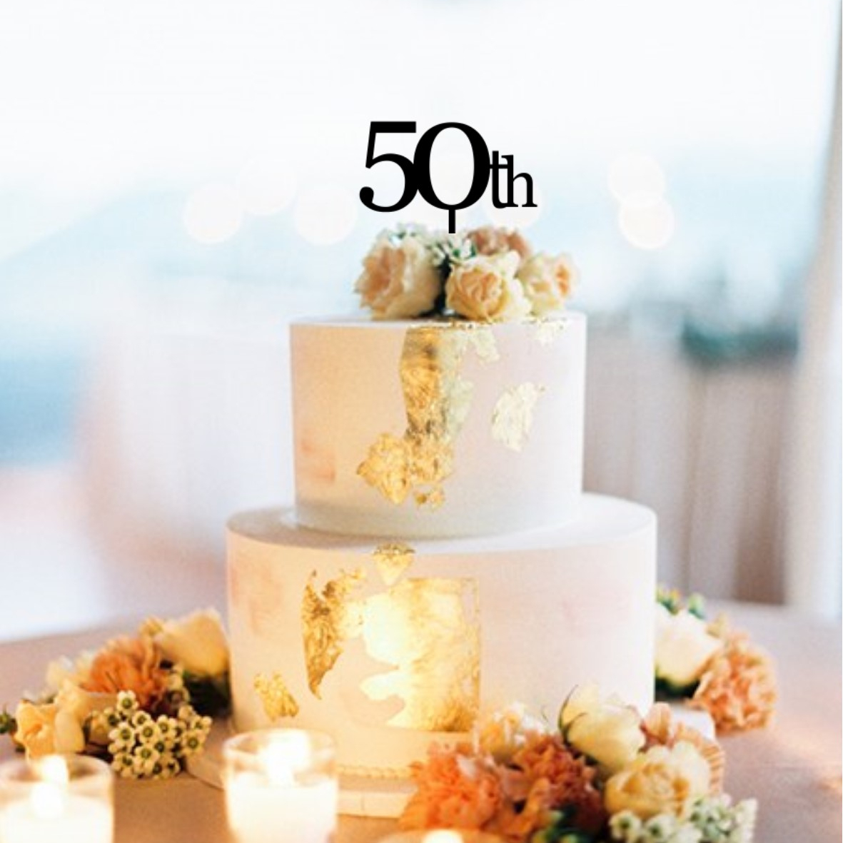 Quick Creations Cake Topper - 50th