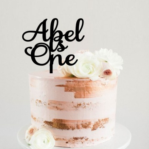 Quick Creations Cake Topper - Abel is One
