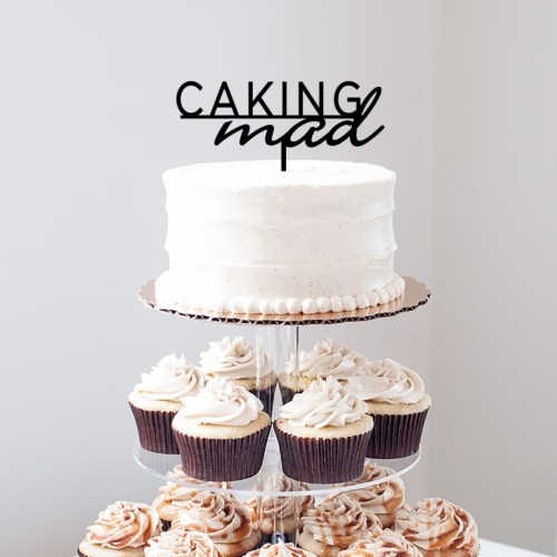 Caking Mad Cake Topper