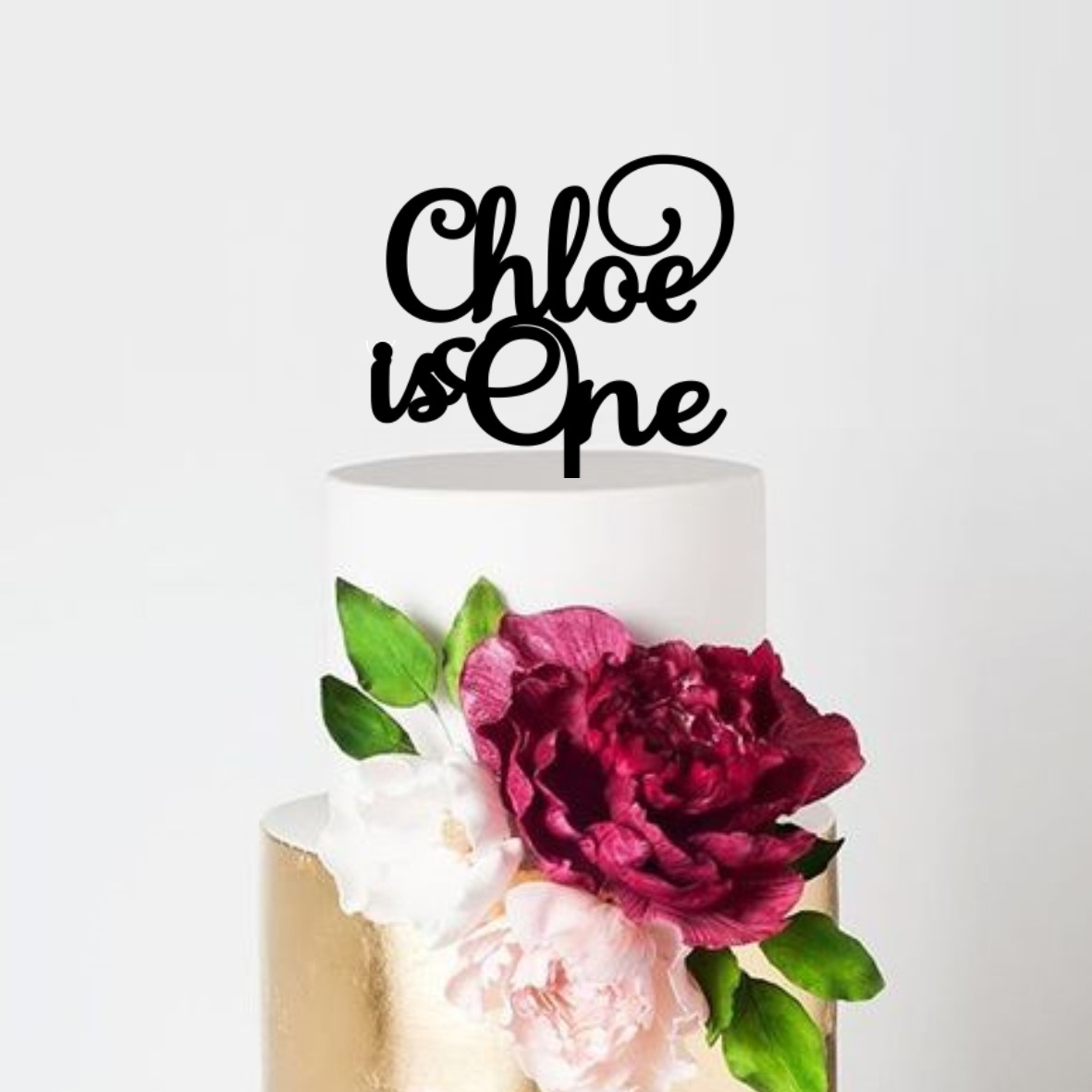 Quick Creations Cake Topper - Chloe is One