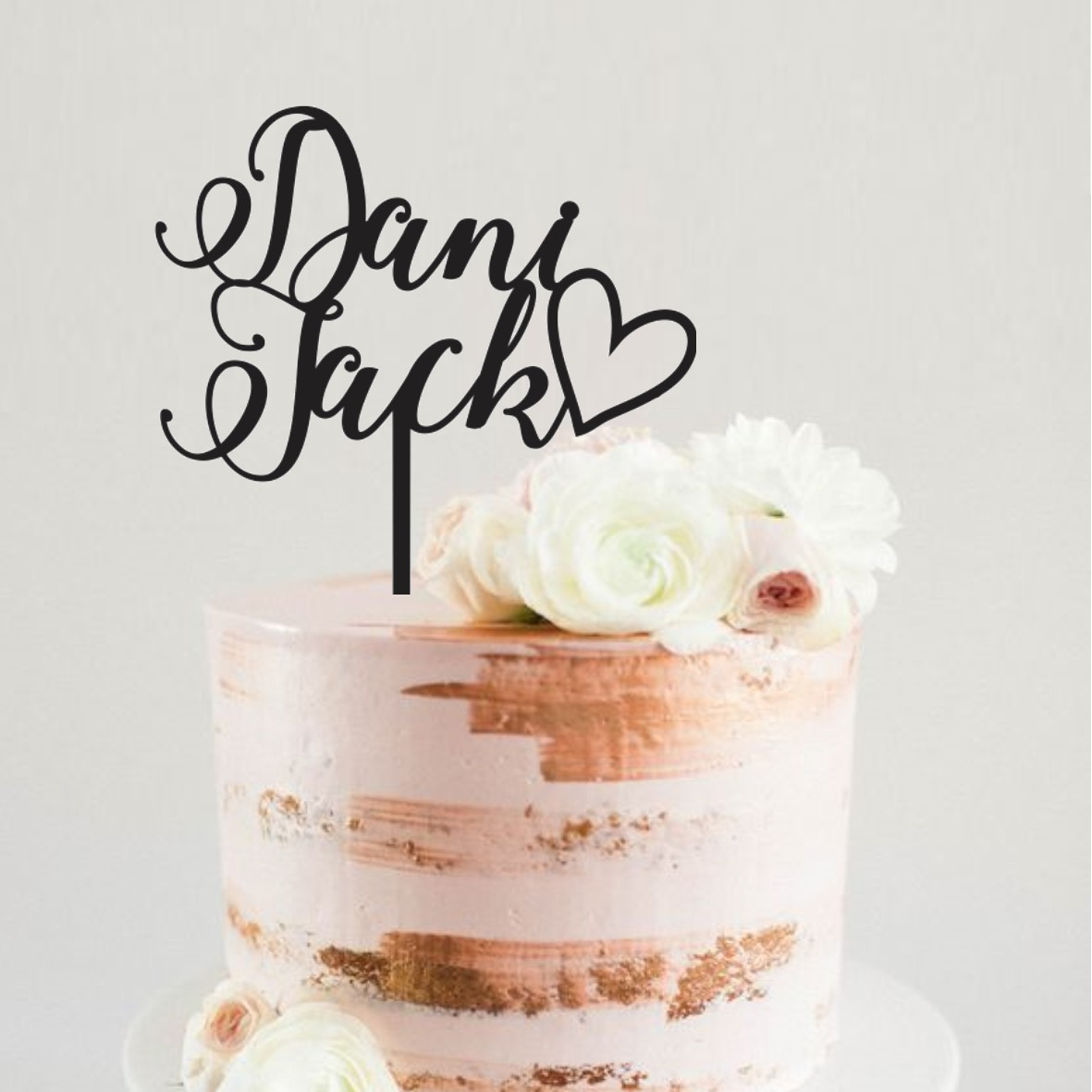 Quick Creations Cake Topper - Dani Heart Jack