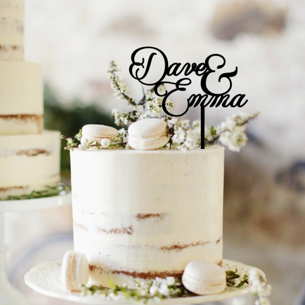 Quick Creations Cake Topper - Dave & Emma