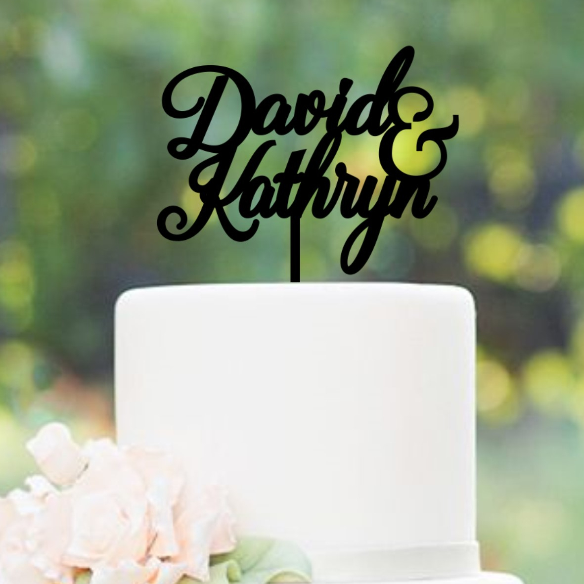 Quick Creations Cake Topper - David & Kathryn