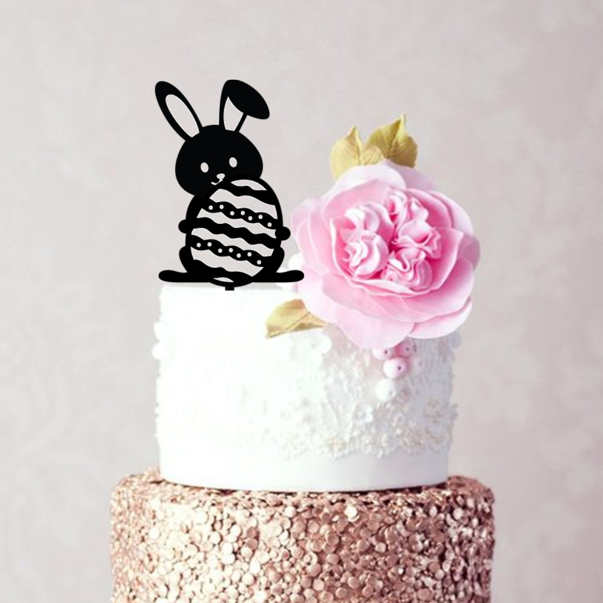Easter Bunny Cake Topper