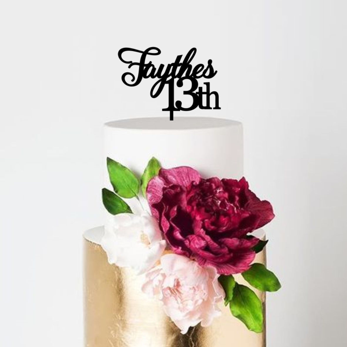 Quick Creations Cake Topper - Faythes 13th