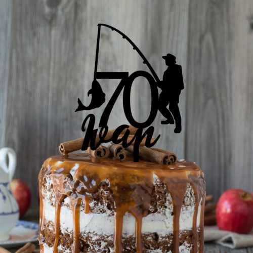 Quick Creations Cake Topper - Fisherman 70 Ivan
