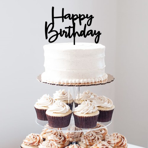 Quick Creations Cake Topper - Happy Birthday v3