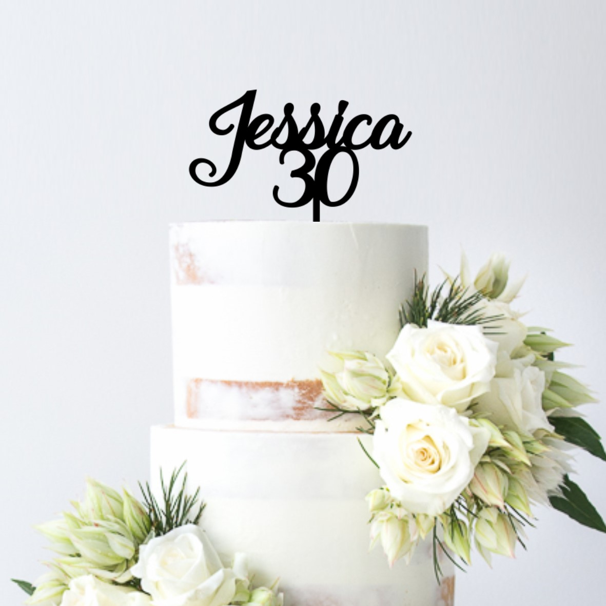 Quick Creations Cake Topper - Jessica 30