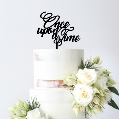 Once Upon A Time Cake Topper