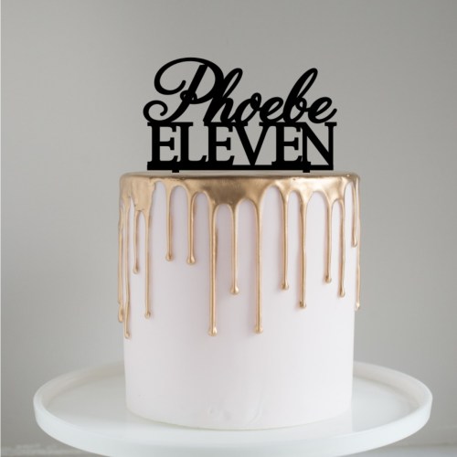 Quick Creations Cake Topper - Phoebe Eleven