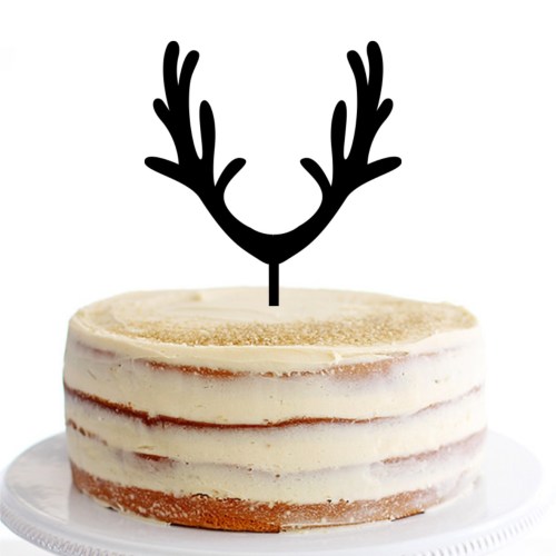 Reindeer Antlers Cake Topper