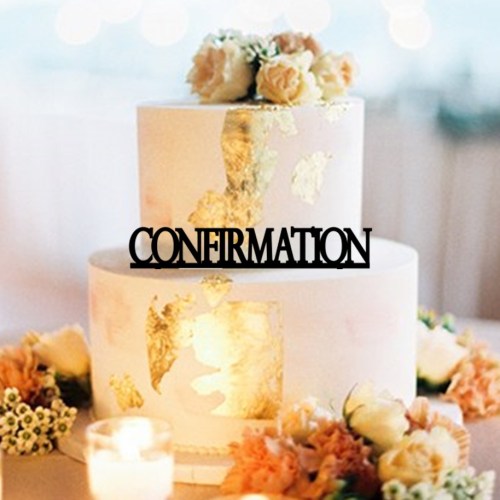 Confirmation Cake Topper